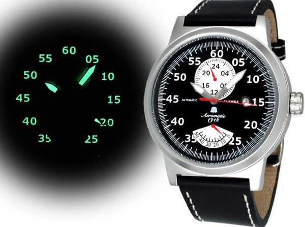 XL Retro-Design Aeromatic Watch A1358 - Image 2