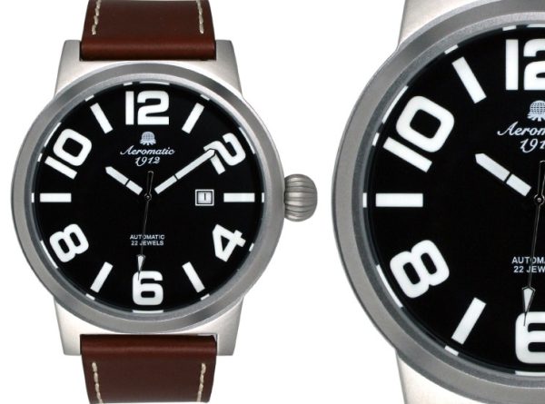 XXL Automatic Military Aeromatic Watch A1361 - Image 4