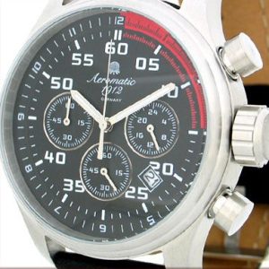 XXL-Pilot DEFENDER Chronograph Aeromatic Watch A1287
