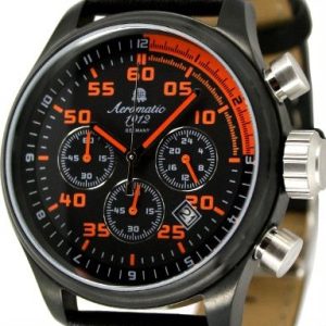 XXL-Pilot DEFENDER Chronograph Aeromatic Watch A1325