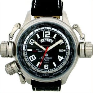 XXL-Pilot DEFENDER GMT Aeromatic Watch A1298