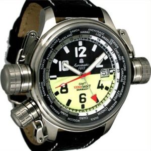 XXL-Pilot DEFENDER GMT Aeromatic Watch A1338