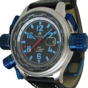 XXL-Pilot World-Tour" GMT Tauchmeister Watch T0181"