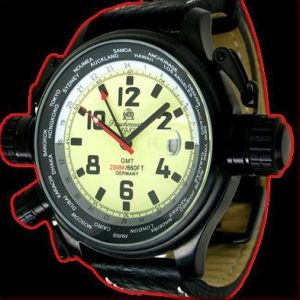 XXL-Pilot World-Tour" GMT Tauchmeister Watch T0183"