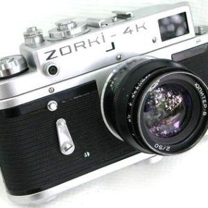 Zorki-4K 35mm RangeFinder Russian Camera Jupiter-8 Lens