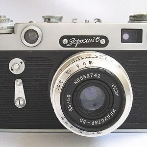 Zorki-6 35mm RangeFinder Russian Camera Industar-50 (3.5/50mm) Lens