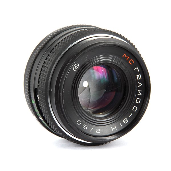 Helios-81N MC 50mm f/2 Vintage Soviet Lens Nikon F Mount Multi-Coated Manual Focus Prime - Swirly Bokeh Biotar-Type Optics for Nikon DSLR & Film Cameras