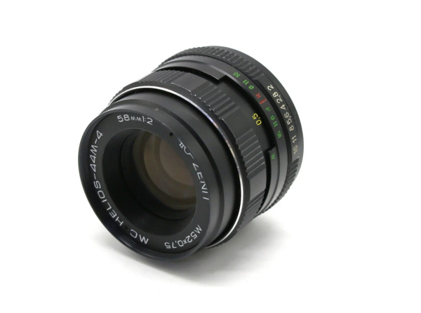 Helios 44M-4 58mm f/2 Vintage Manual Lens M42 Mount