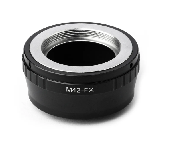 M42 to Fujifilm X-Mount Lens Adapter, Manual Focus Adapter for M42 Screw Mount Lenses on Fujifilm X Series Mirrorless Cameras, All-Metal
