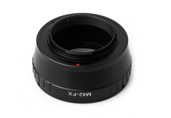 M42 to Fujifilm X-Mount Lens Adapter, Manual Focus Adapter for M42 Screw Mount Lenses on Fujifilm X Series Mirrorless Cameras, All-Metal - Image 3