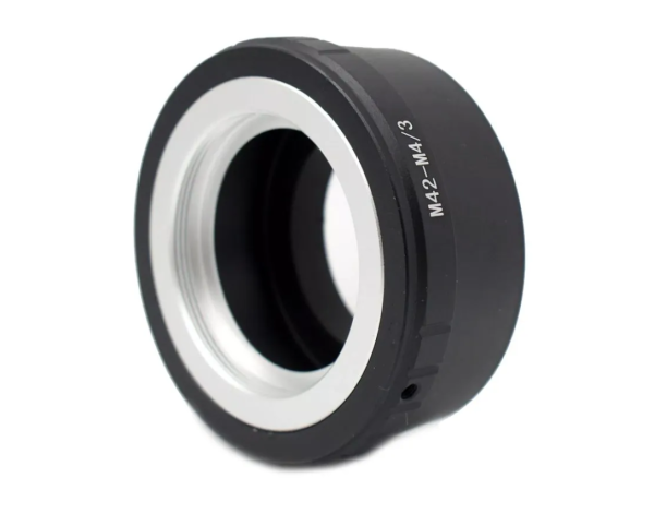 M42 to Micro Four Thirds Lens Adapter Manual Focus Adapter Ring for M42 Screw Lenses on Olympus & Panasonic MFT Cameras - Image 3