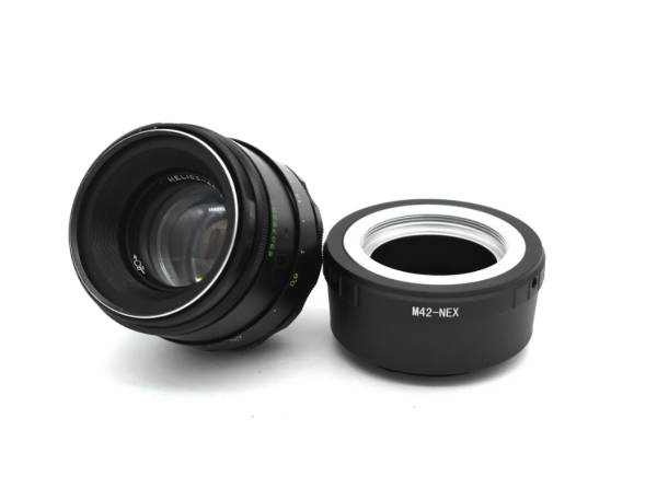 M42 to Sony E/NEX Lens Mount Adapter, Manual Focus Ring for M42 Screw Lenses on Sony Alpha Mirrorless Cameras Full-Metal - Image 4