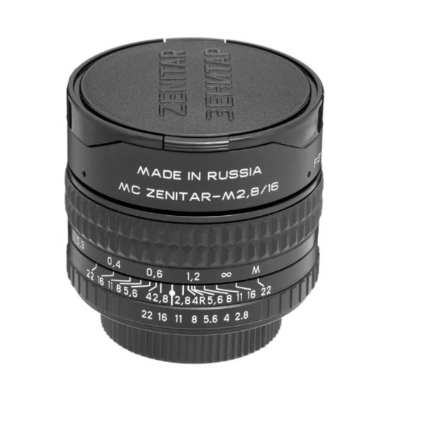 Zenitar 2.8/16 Fisheye Lens M42 Mount Wide-Angle 180° View Manual Focus -  Ideal for Creative Photography / Cinematic Video - Image 3