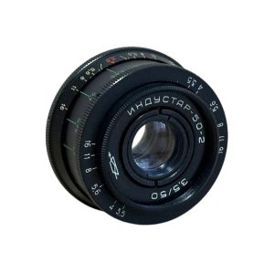 Industar-50-2 50mm f/3.5 Vintage Soviet Lens M42 Mount Compact Lens for Manual Focus Portraits -Close-Ups, Ideal for DSLR / Mirrorless Cameras