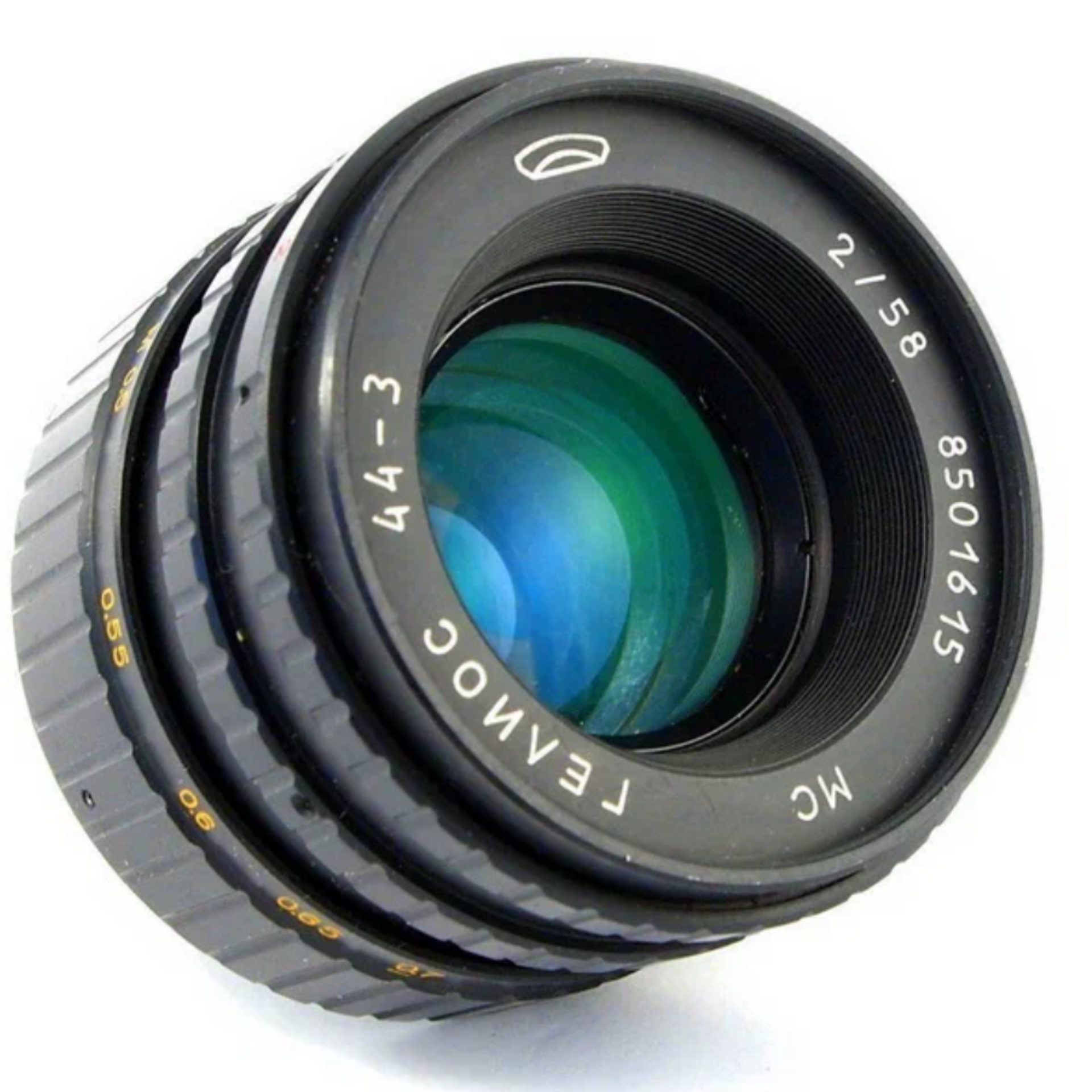 Helios 44-3 MC 58mm f/2 Vintage Soviet Lens M42 Mount Multi-Coated Manual Focus Prime Swirly Bokeh Biotar-Type Optics for DSLR / Mirrorless Cameras