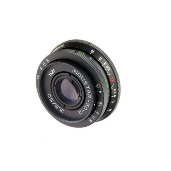 Industar-50-2 50mm f/3.5 Vintage Soviet Lens M42 Mount Compact Lens for Manual Focus Portraits -Close-Ups, Ideal for DSLR - Mirrorless Cameras